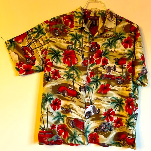 Covington Other - Hot Rod Hawaiian Shirt size L